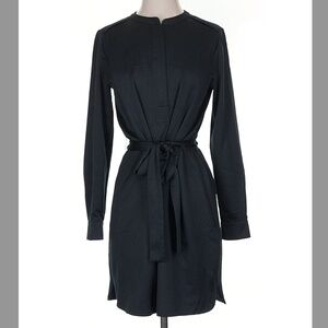 Banana Republic Heritage Collection Belted Long Sleeve Dress – Black (Size 0)